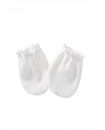 Set of 5 Pairs Cotton High quality No Scratch Baby Gloves Mittens 0-6M